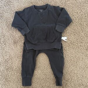 Little Bipsy Navy Sweatshirt and Pants Set